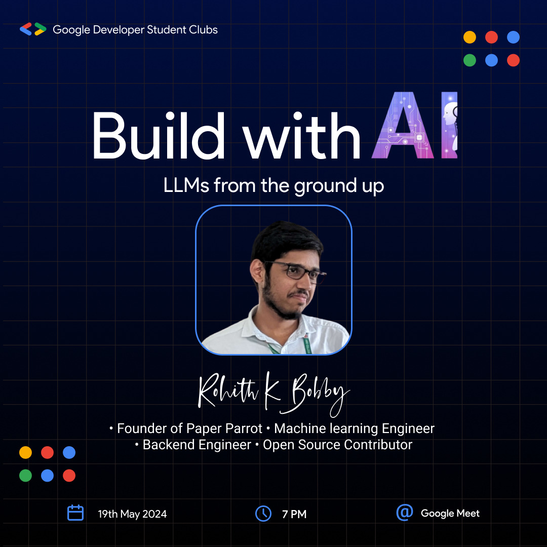 Build with AI - LLMs from ground up